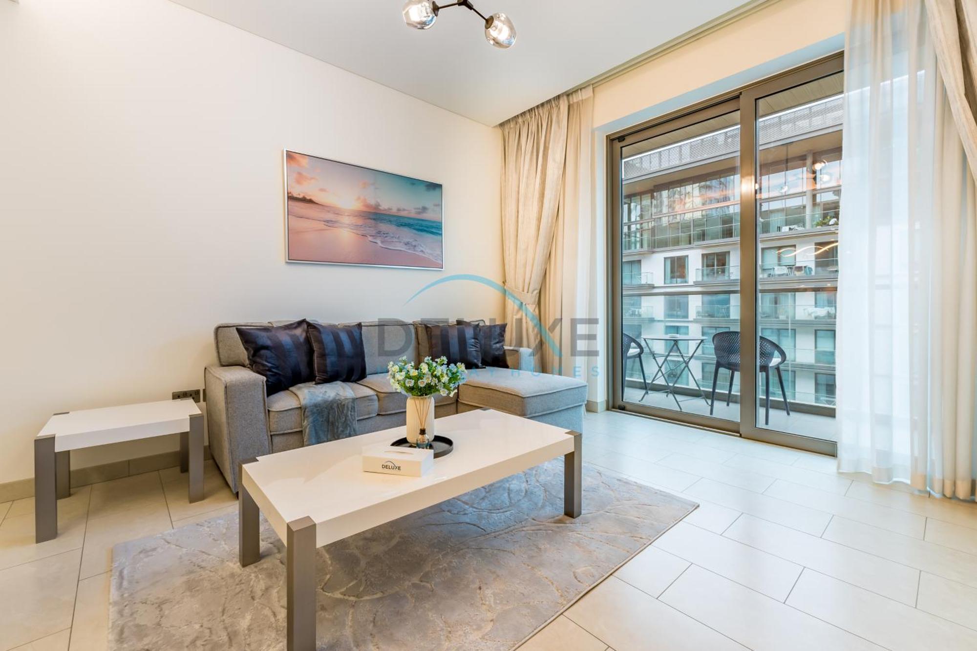 Apartment Bright 1br In Sobha Hartland Greens Phase Ii Building 01, Nad Al Sheba By Deluxe Homes Dubai